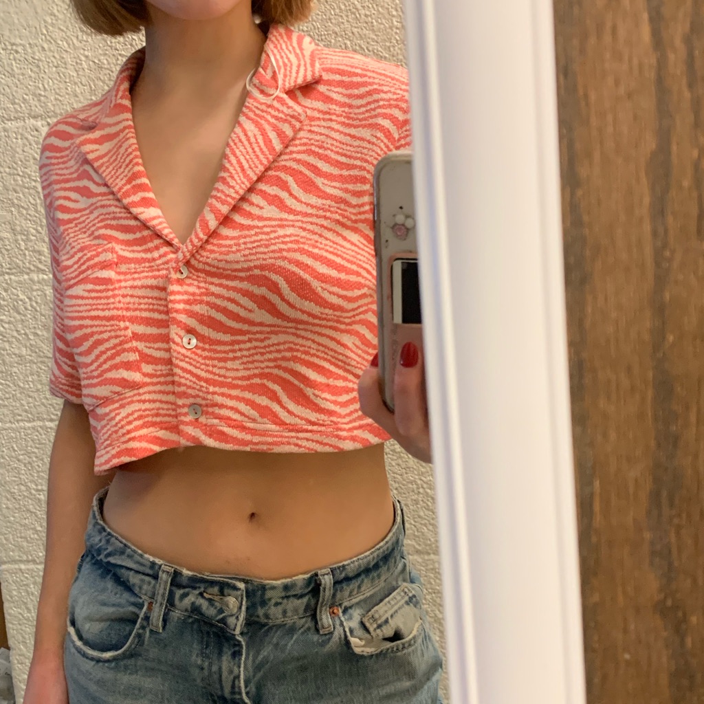 Zara Patterned Top